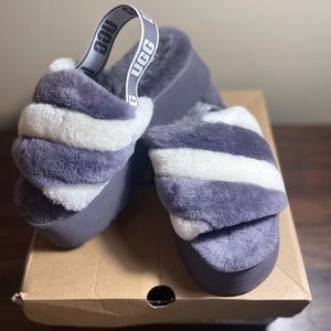 UGG DISCO STRIPE SLIDE